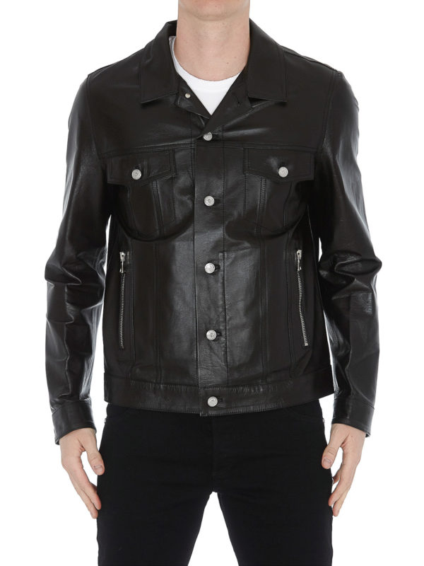 iKRIX Balmain: Lederjacken - Lederjacke - Schwarz