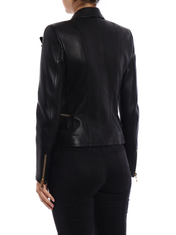 iKRIX Balmain: Lederjacken - Lederjacke - Schwarz