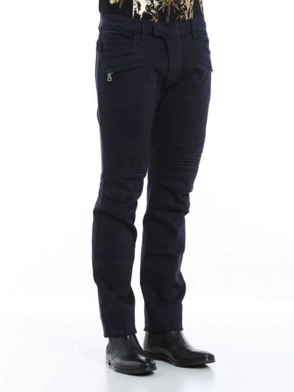 iKRIX Balmain: Straight Leg Jeans - 
