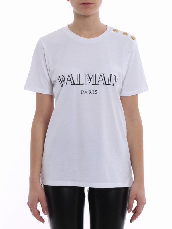 iKRIX Balmain: T-shirts - T-Shirt - Blanc