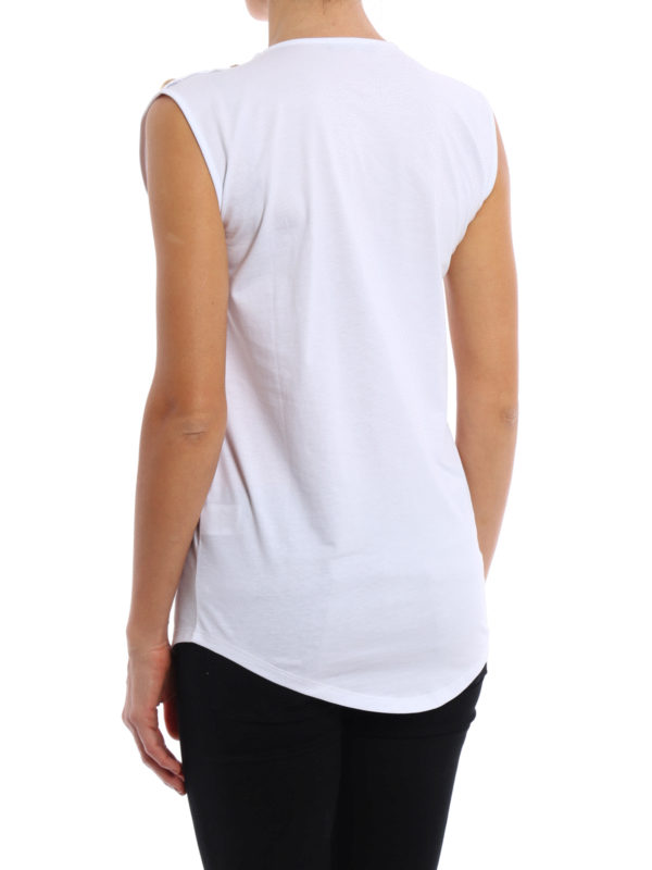 iKRIX Balmain: Top e canotte - Top decorato in cotone