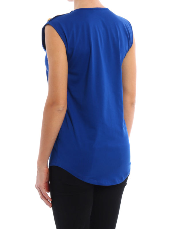 iKRIX Balmain: Top e canotte - Top decorato in cotone