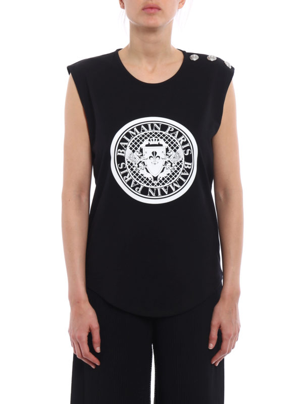 iKRIX Balmain: Tops und Tank Tops - Top - Schwarz