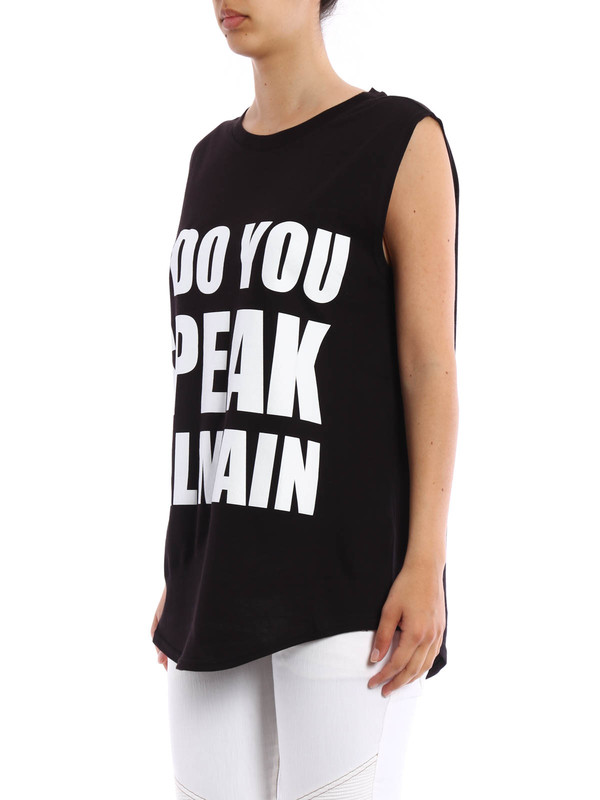 iKRIX Balmain: Tops & Tank tops - Printed tank top