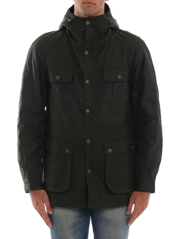 iKRIX BARBOUR: casual jackets - Brindle wax cotton jacket