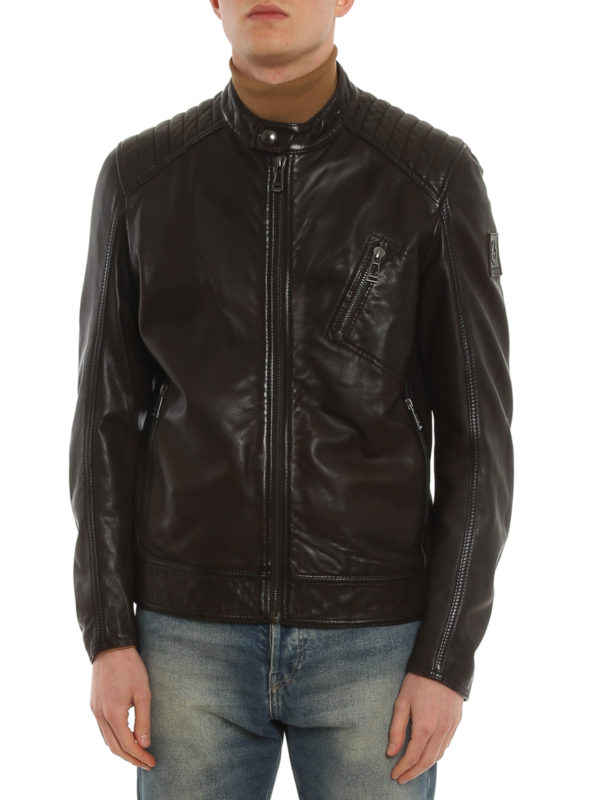 iKRIX BELSTAFF: leather jacket - Leather biker jacket