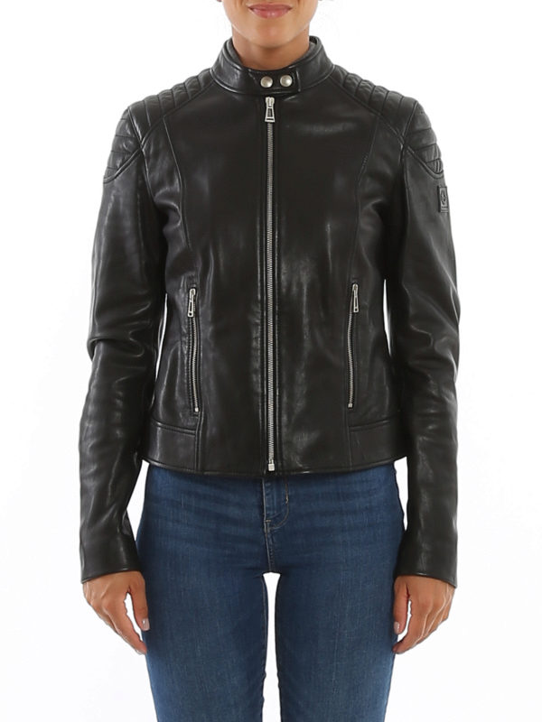 iKRIX BELSTAFF: Lederjacken - Lederjacke - Schwarz