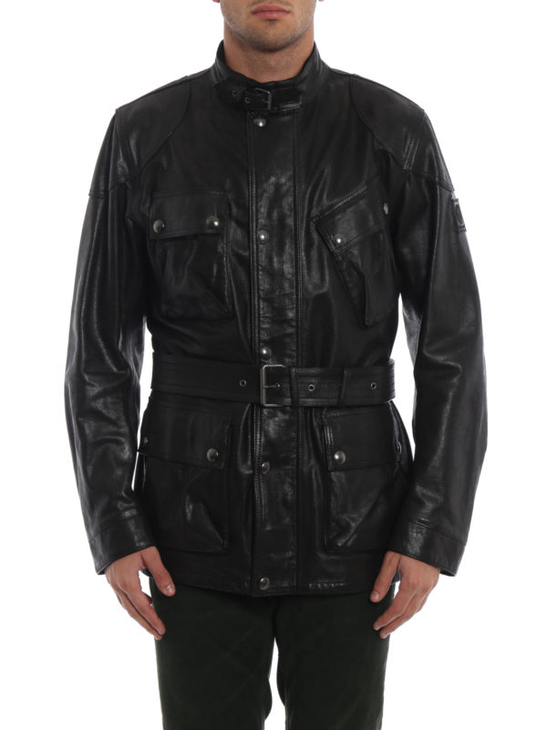 iKRIX BELSTAFF: Lederjacken - Lederjacke - Schwarz