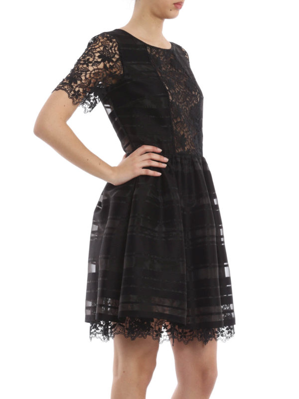 iKRIX BLUGIRL: abiti corti - Abito con inserti in pizzo