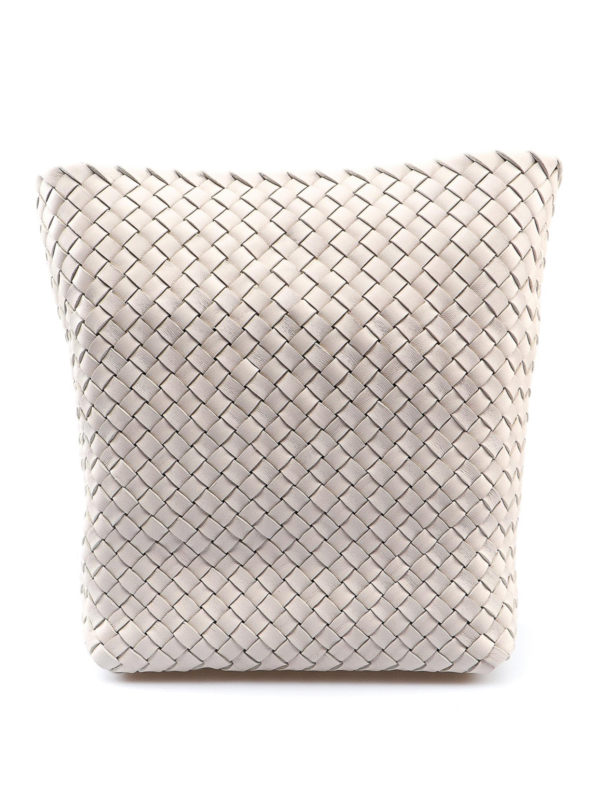 iKRIX BOTTEGA VENETA: Bucket-bags - Bucket-Bag - Weiß