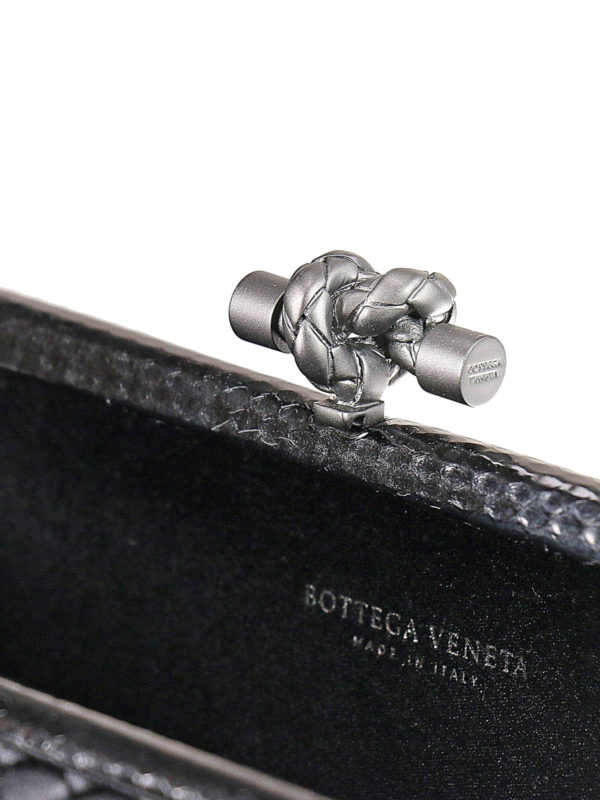 iKRIX BOTTEGA VENETA: clutches - Stretch Knot Intreccio clutch