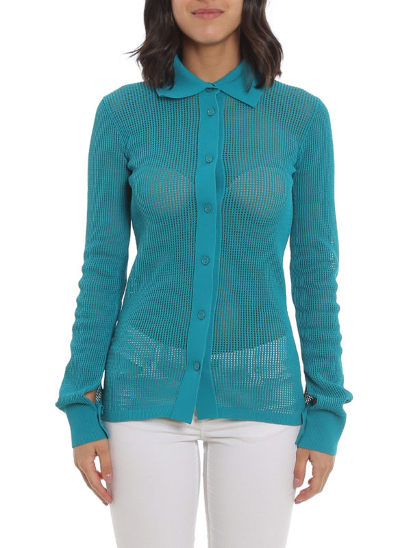 iKRIX BOTTEGA VENETA: ポロシャツ - ポロシャツ - 緑