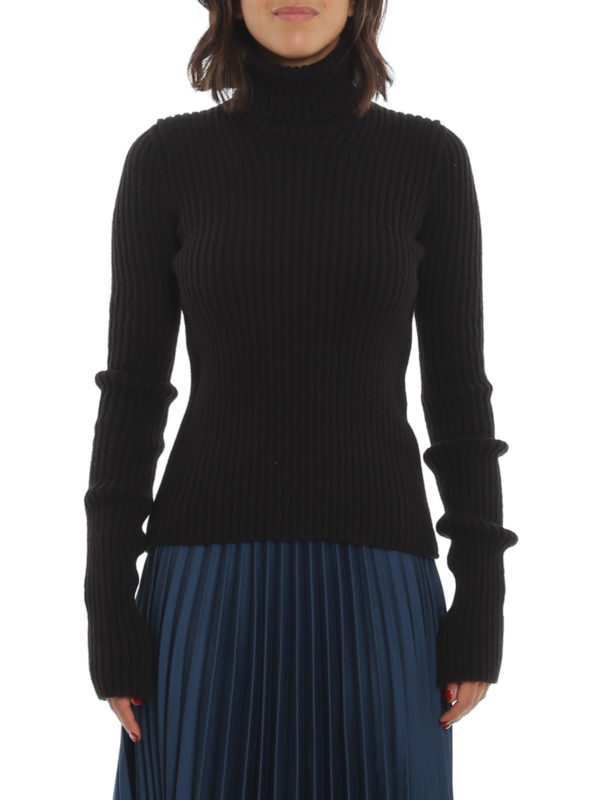 iKRIX BOTTEGA VENETA: Turtlenecks & Polo necks - Stretch wool blend turtleneck