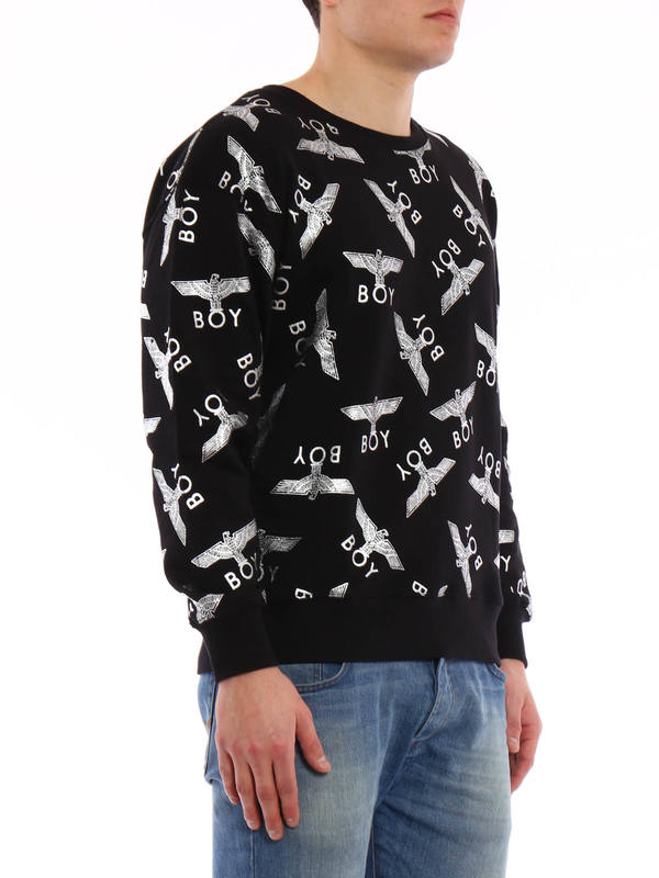 iKRIX Boy London: Sweatshirts & Sweaters - Repeat Eagle sweatshirt