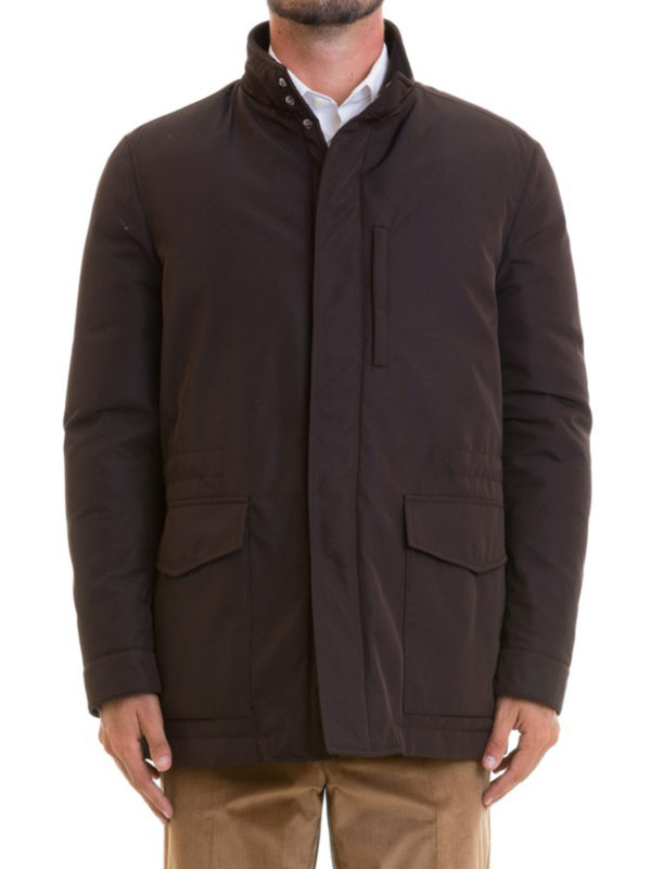 iKRIX BRIONI: Vestes-rembourrees - Blouson Rembourré - Marron