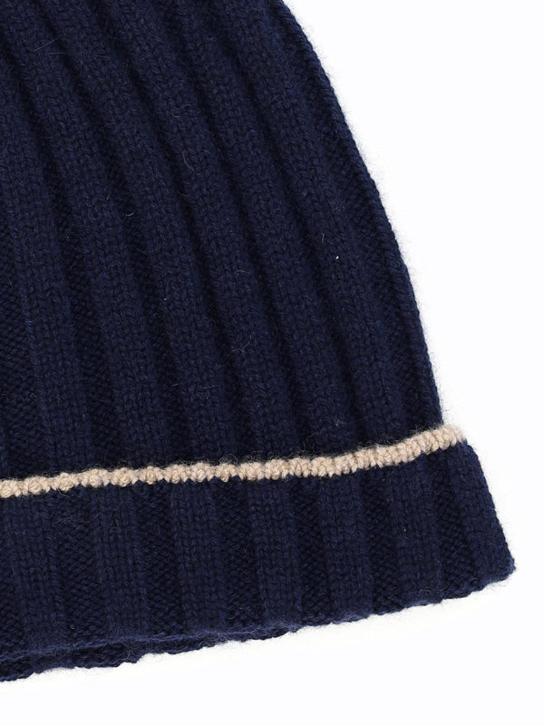 iKRIX BRUNELLO CUCINELLI: Bonnets - Bonnet - Bleu