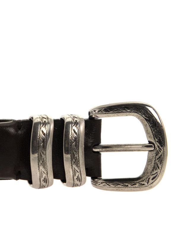 iKRIX BRUNELLO CUCINELLI: belts - Braided calfskin belt