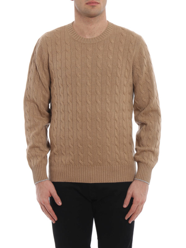 iKRIX BRUNELLO CUCINELLI: クルーネック - クルーネック - ダークベージュ