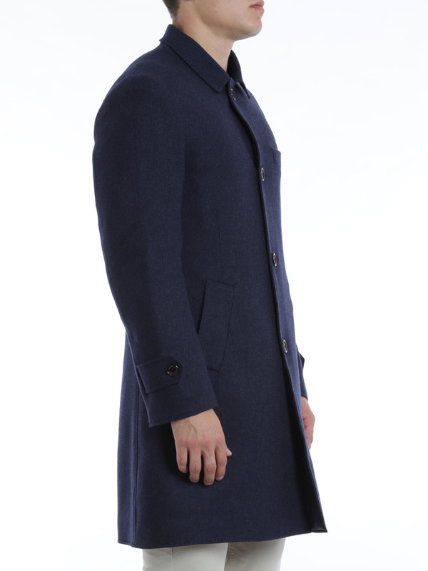 iKRIX BRUNELLO CUCINELLI: knee length coats - Redingote reversible coat
