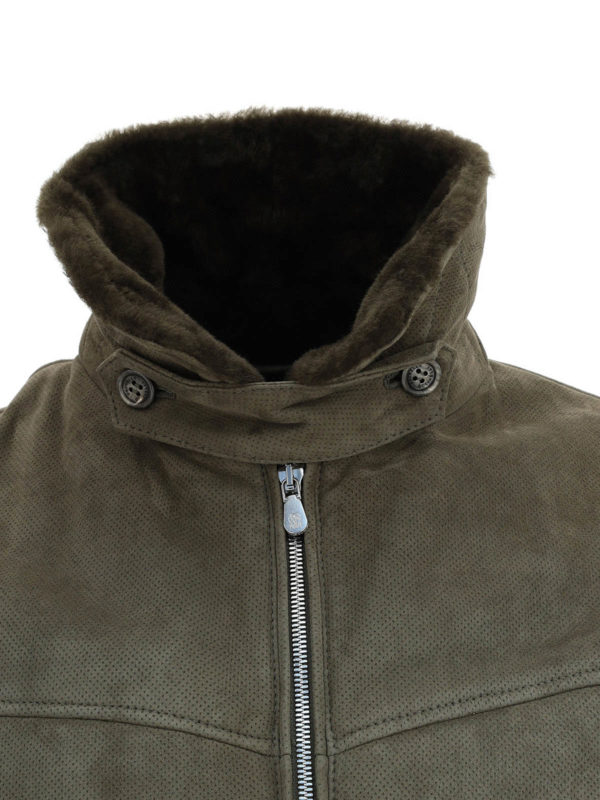 iKRIX BRUNELLO CUCINELLI: leather jacket - Suede jacket