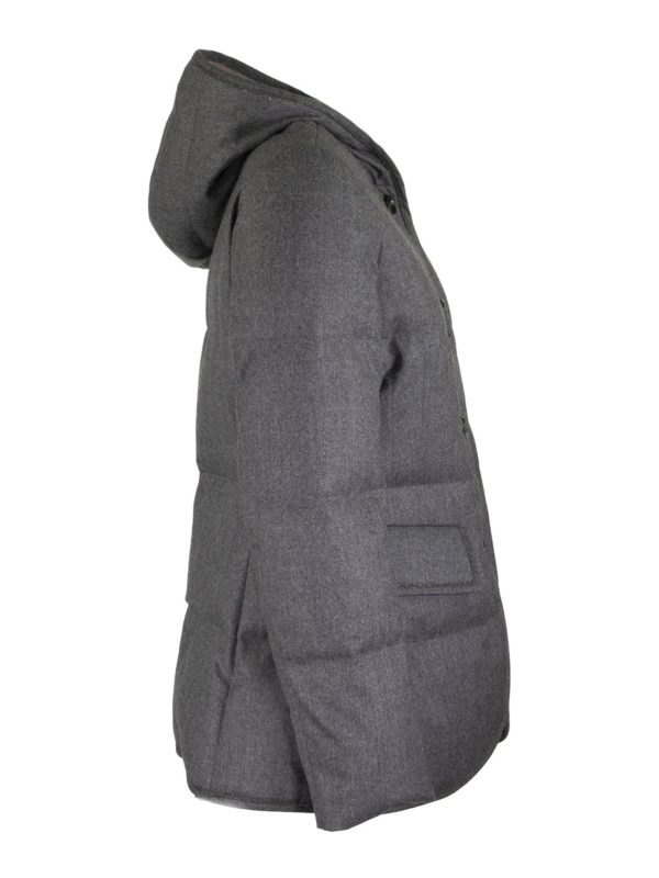 iKRIX BRUNELLO CUCINELLI: padded jackets - Wool puffer jacket