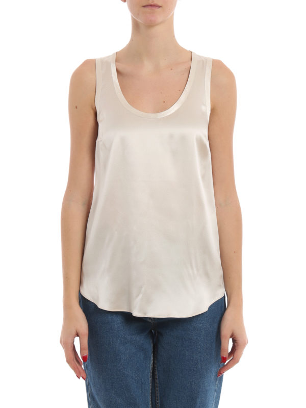 iKRIX BRUNELLO CUCINELLI: Tops & Débardeurs - Top - Beige Clair