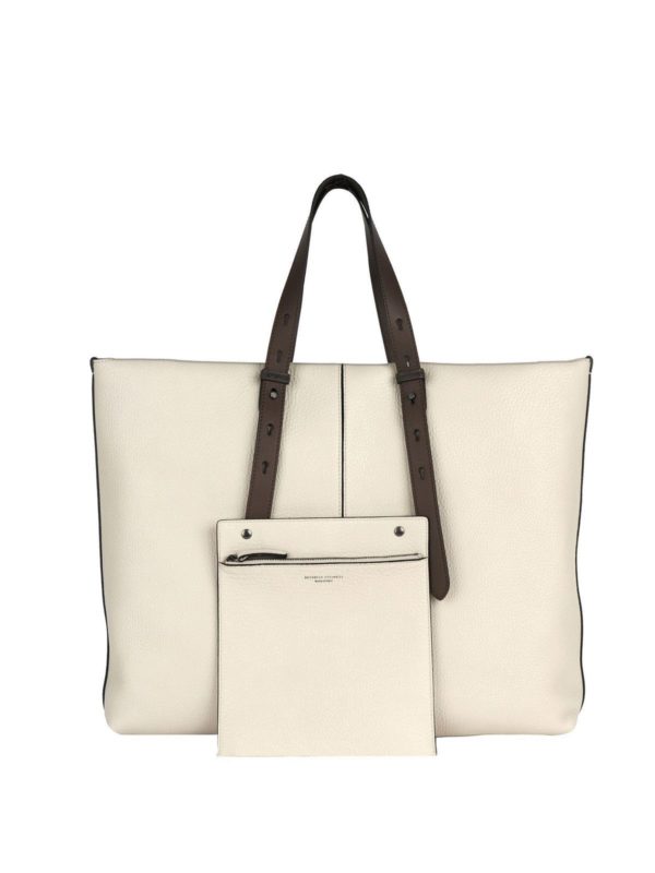 Sac à Vêtements En Cuir Noir Brunello Cucinelli - Neuf Avec étiquette, Avec Housse
