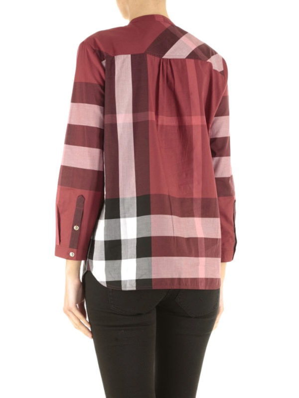 iKRIX BURBERRY: Blusen - Bluse - Rot