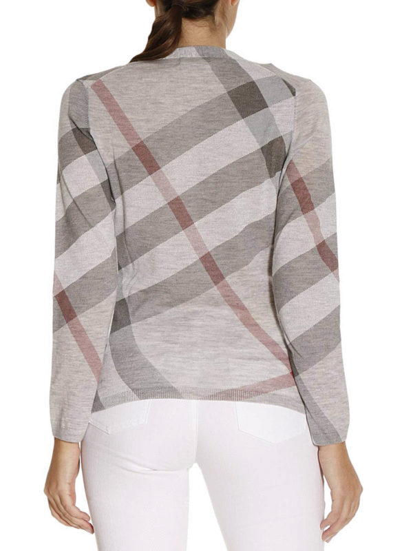 iKRIX BURBERRY: Cárdigans - Cárdigans Grises Para Mujer