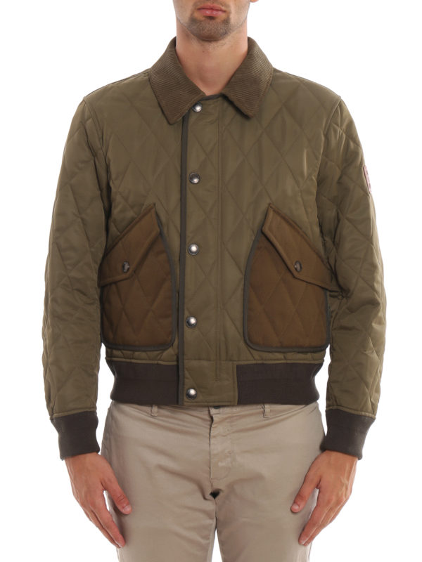 iKRIX BURBERRY: casual jackets - Chilton diamond quilted jacket