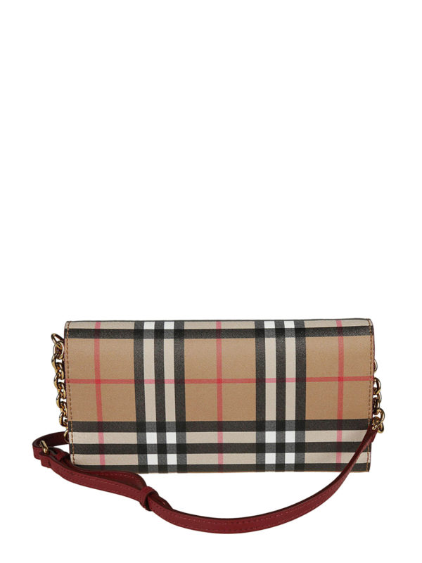 iKRIX BURBERRY: clutches - Vintage check pattern wallet clutch
