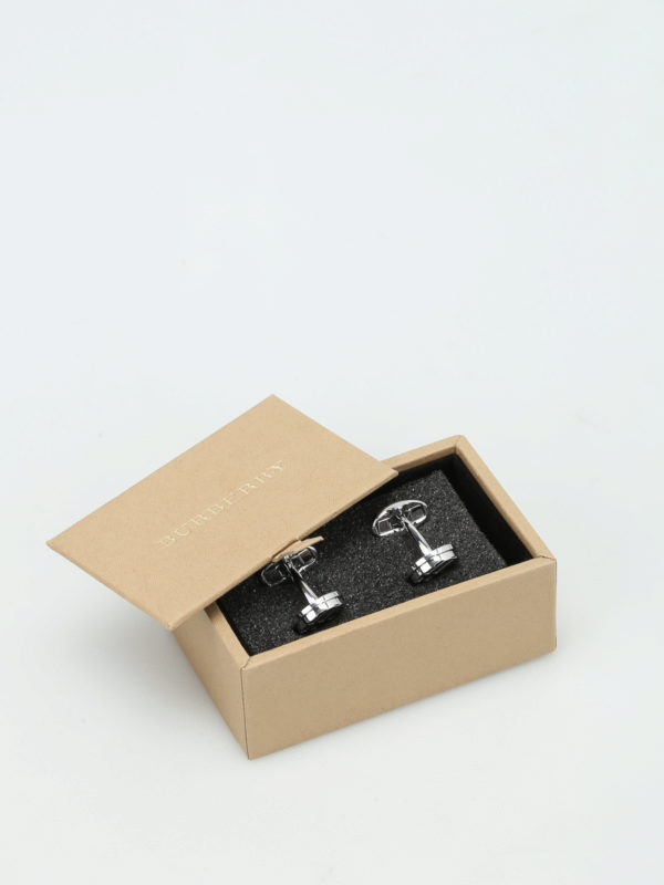 iKRIX BURBERRY: Halsreife - Manschettenknöpfe - Silber