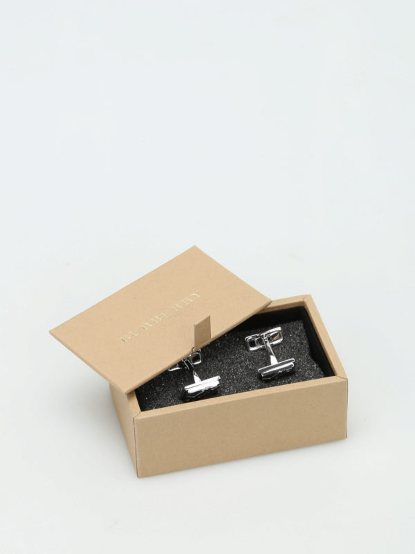 iKRIX BURBERRY: Halsreife - Manschettenknöpfe - Silber