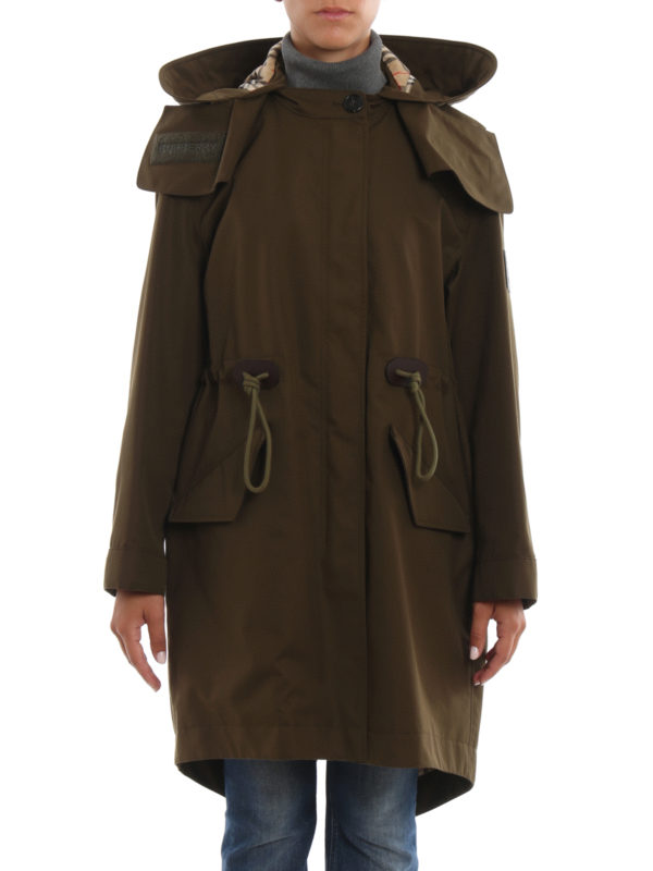 iKRIX BURBERRY: Parkas - Parka - Verde