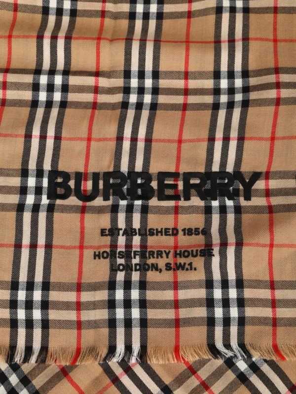 iKRIX BURBERRY: Écharpes - Écharpe - Chameau