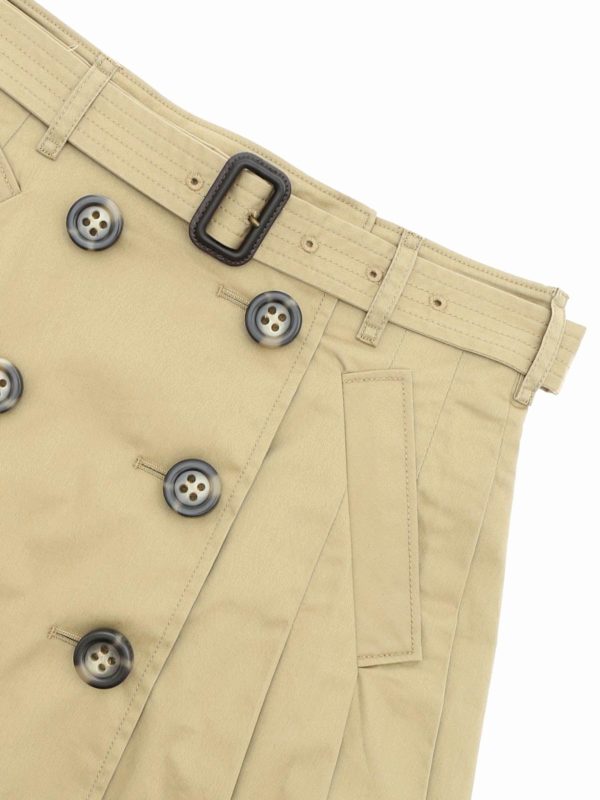 iKRIX BURBERRY: Faldas - Falda Semilarga - Beis