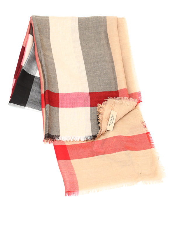 iKRIX BURBERRY: Écharpes & Châles  - Écharpes Et Capes Beige