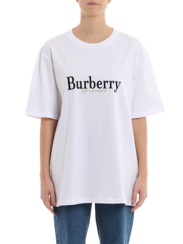iKRIX BURBERRY: T-shirts - T-Shirt - Weiß