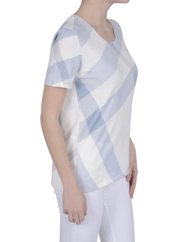 iKRIX BURBERRY: t-shirts - Check print T-shirt