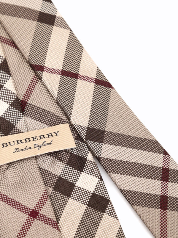 iKRIX BURBERRY: ネクタイ＆蝶ネクタイ - ネクタイ/蝶ネクタイ メンズ - ベージュ