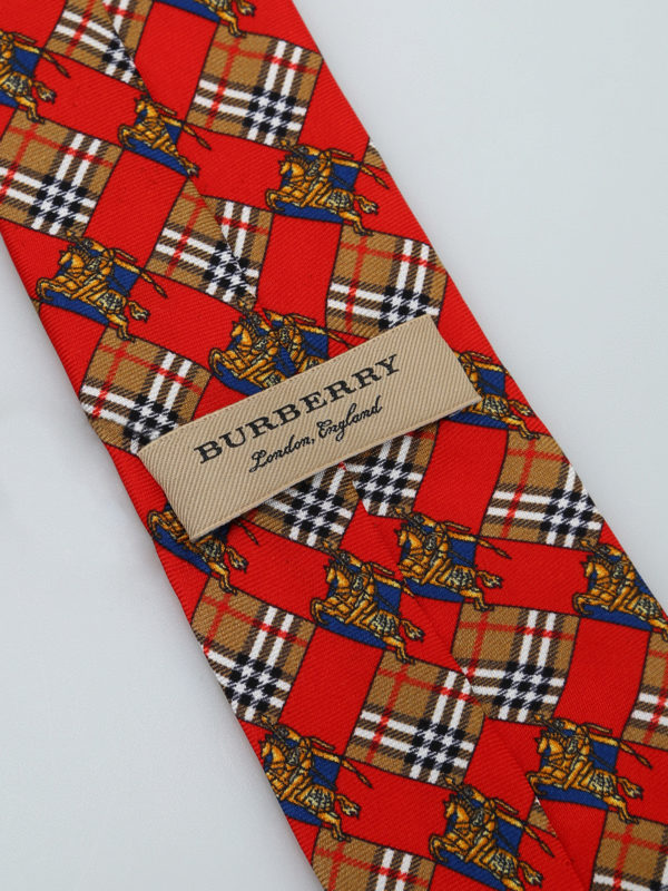 iKRIX BURBERRY: Krawatten und Fliegen - Krawatte - Rot