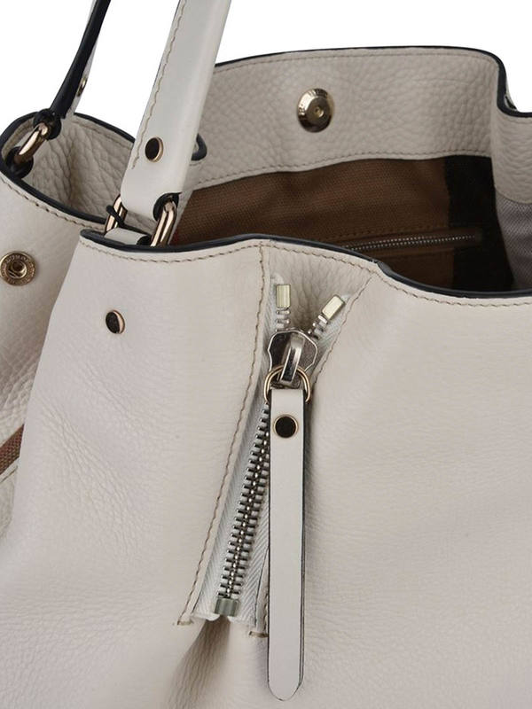 iKRIX BURBERRY: Handtaschen - Maidstone leather and check tote