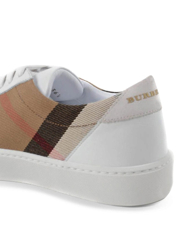iKRIX BURBERRY: スニーカー - Leather sneakers
