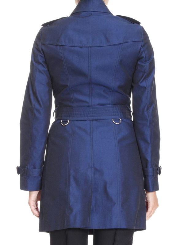 BURBERRY ネイビー トレンチコート　サンドリンガム Burberry トレンチコート The Sandringham - ブルー | 40194801
