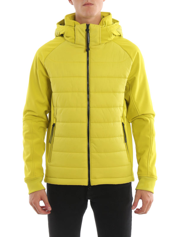 iKRIX C.P. COMPANY: Vestes-rembourrees - Goggle-C.P.Shell - Jaune