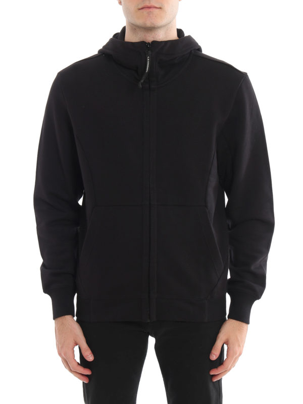 iKRIX C.P. COMPANY: Felpe e maglie - Felpa nera con cappuccio e occhialini