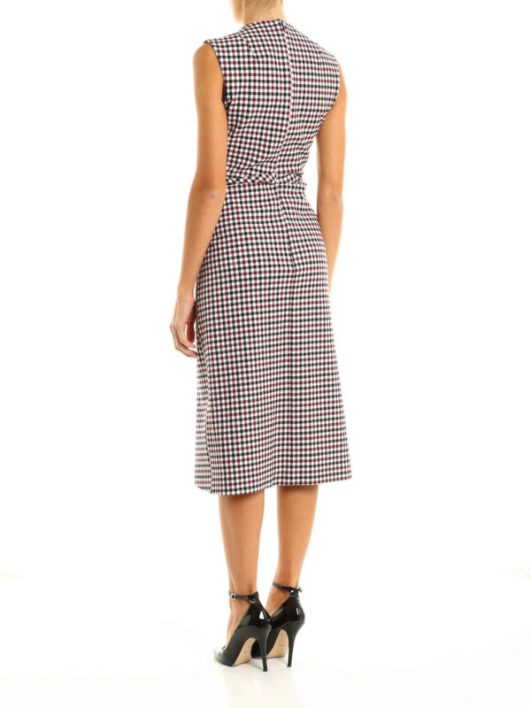 iKRIX CELINE: abiti lunghi - Abito mini in cotone a quadretti