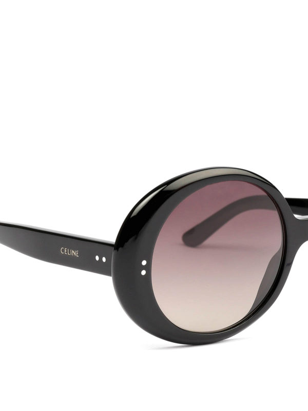 iKRIX CELINE: sunglasses - Black round sunglasses