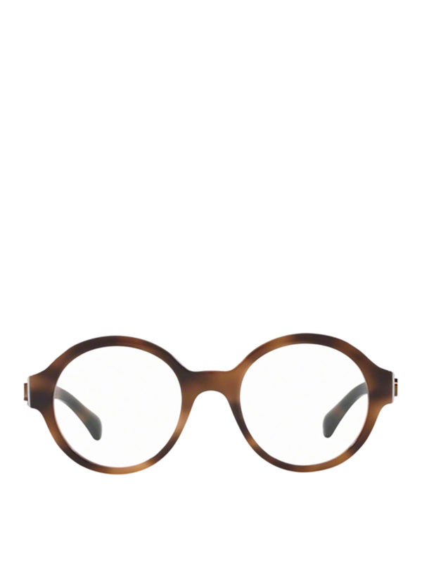 iKRIX CHANEL: Glasses - Tortoiseshell acetate round eyeglasses