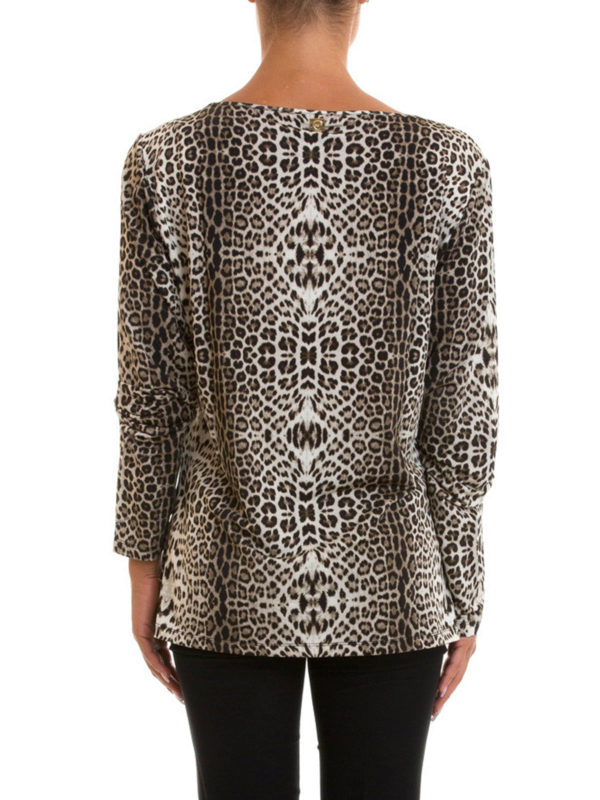iKRIX Class Roberto Cavalli: t-shirts - Animal print long sleeves T-shirt